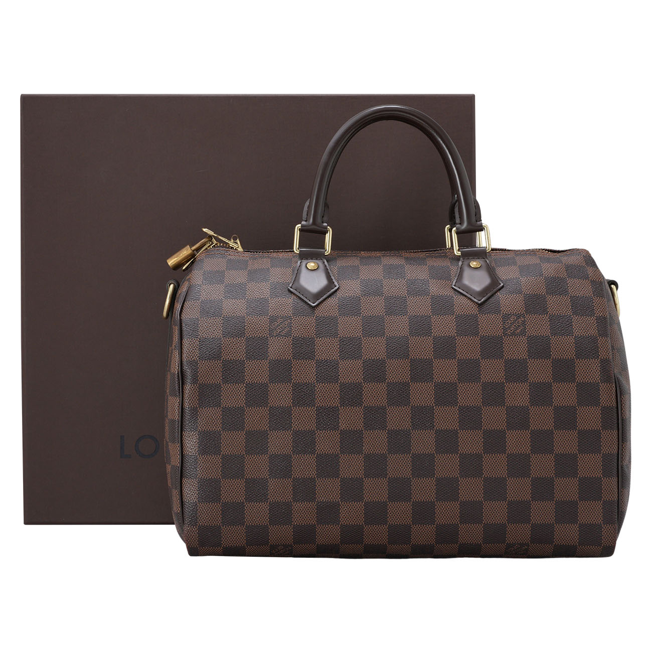 LOUIS VUITTON(USED)루이비통 N41367 다미에 스피디 30 반둘리에